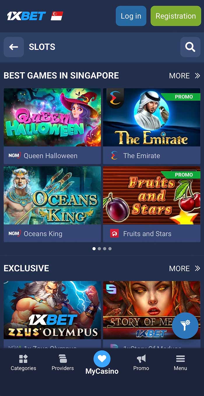 1xbet singapore