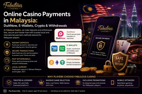 Online Casino Payments in Malaysia