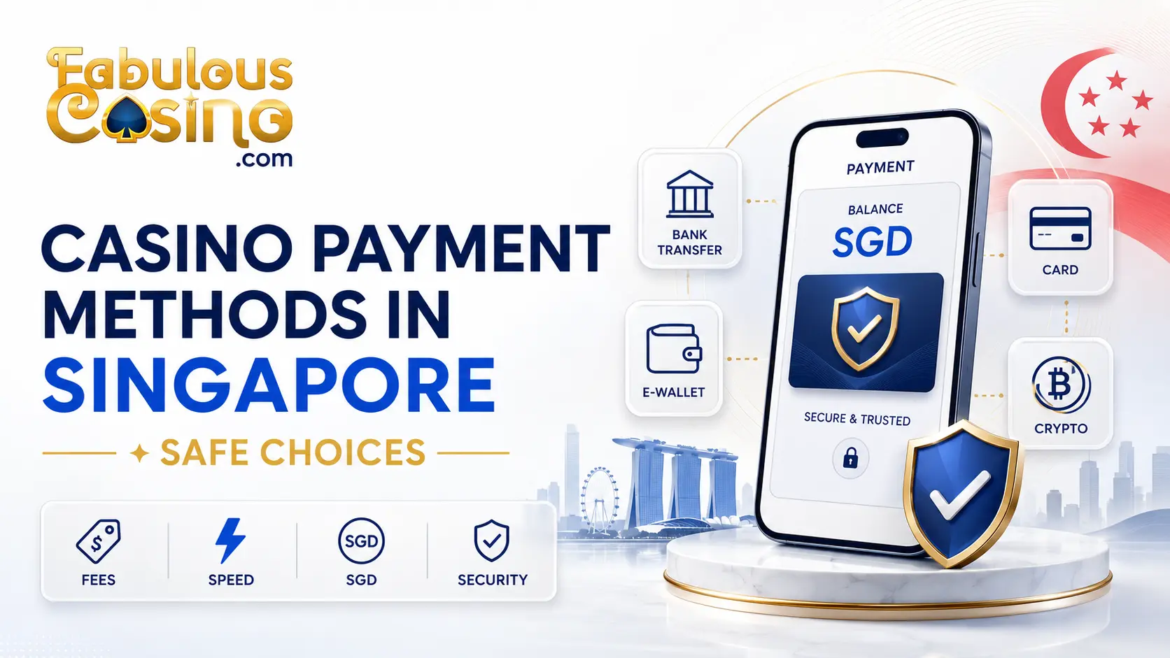 You should use SGD payment options only with an operator that is permitted to serve you in Singapore