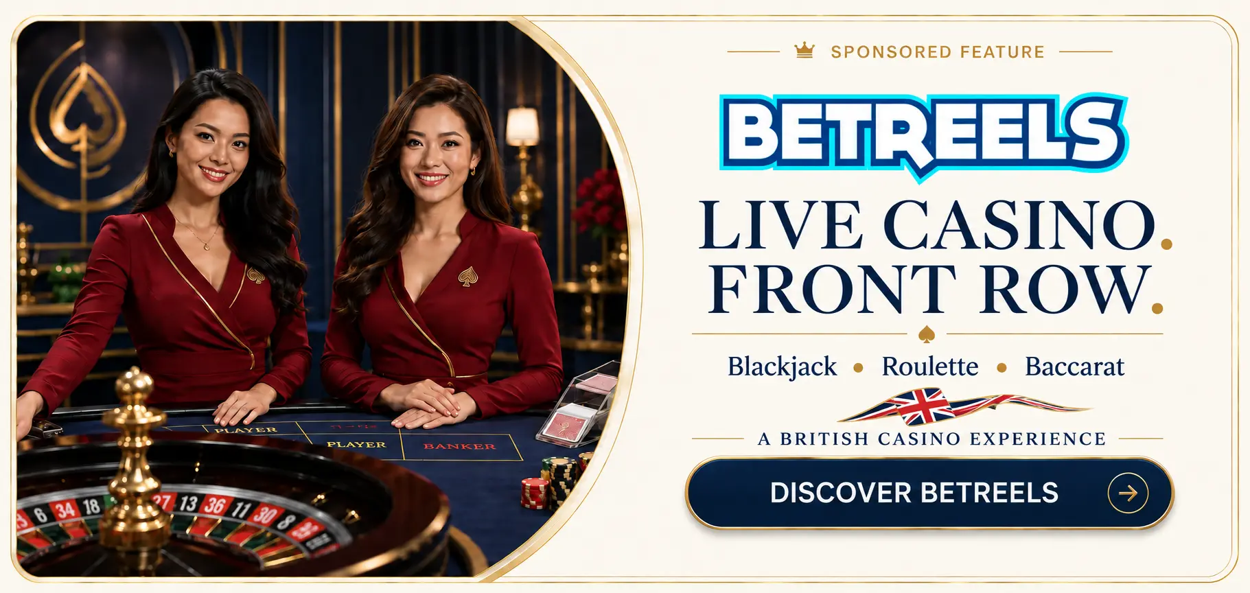 Betreels live casino uk