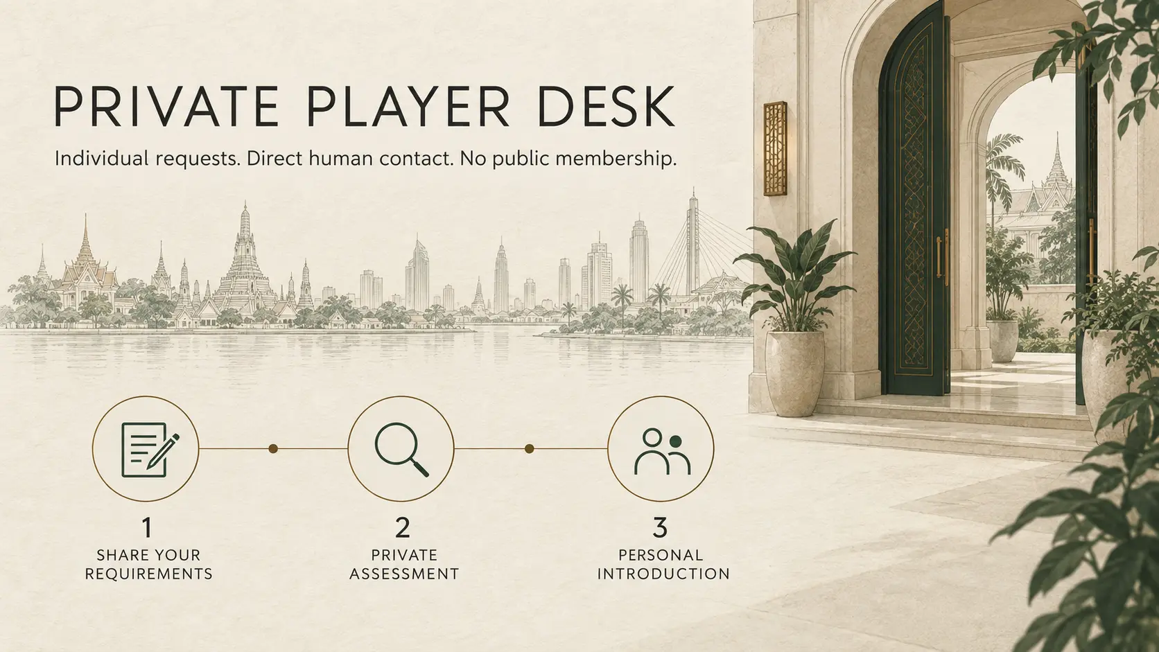Fabulous Private Player Desk
